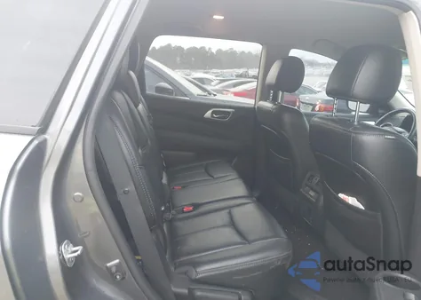 2017 Nissan Pathfinder Sl z USA, uszkodzony, nr VIN 5N1DR2MN2HC606978